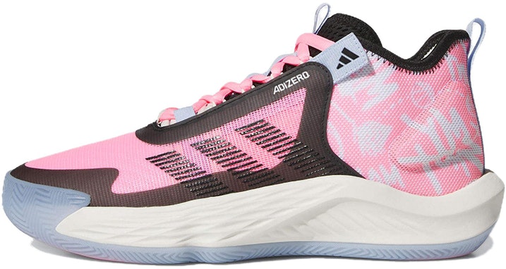 adidas-adizero-select-shock-absorption-non-slip-wear-resistant-mid-top-basketball-pink-black-if-0472