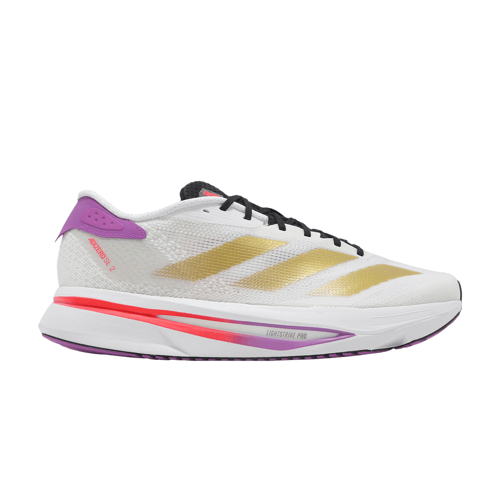 adidas Adizero SL2 'White Gold Purple Burst'