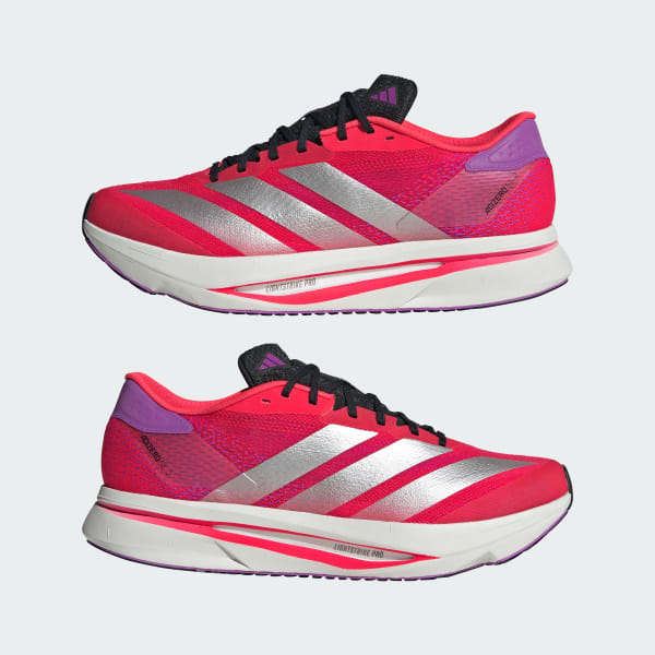 Sizing Adidas Adizero SL 2 魅紅/銀金屬/紫爆配色 JQ0353