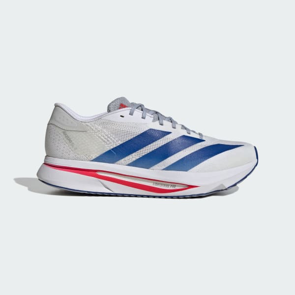 adidas Adizero SL 2 Running Shoes Cloud White/Royal Blue/Pure Ruby JQ3127