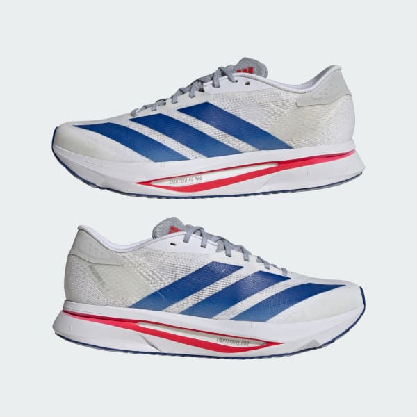 Sizing Zapatillas de Running adidas Adizero SL 2 Blanco/Royal Azul/Rubí Puro JQ3127