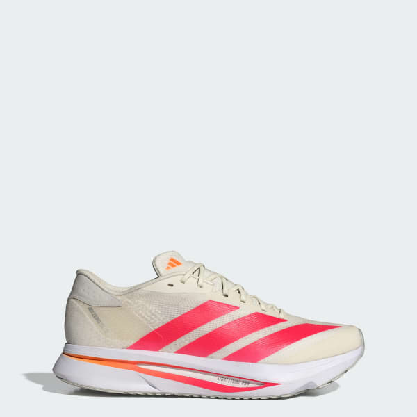 Adidas Adizero SL 2 Running Shoes Off White/Pure Orange/Lucid Red JQ3130