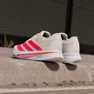 Adidas Adizero SL 2 Running Shoes Off White/Pure Orange/Lucid Red JQ3130 Sizing Adidas Adizero SL 2 Running Shoes Off White/Pure Orange/Lucid Red JQ3130