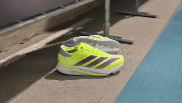 Order adidas Adizero SL 2 跑鞋 荧光黃/極光梅紫/粉梅 JQ3128