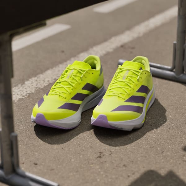 Purchase adidas Adizero SL 2 跑鞋 荧光黃/極光梅紫/粉梅 JQ3128