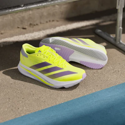 adidas Adizero SL 2 跑鞋 荧光黃/極光梅紫/粉梅 JQ3128 Cheap adidas Adizero SL 2 跑鞋 荧光黃/極光梅紫/粉梅 JQ3128
