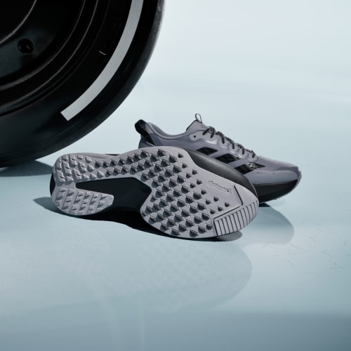 Shop adidas Adizero SL ATR Mercedes AMG Kasut Glory Kelabu/Hitam Teras KI7909