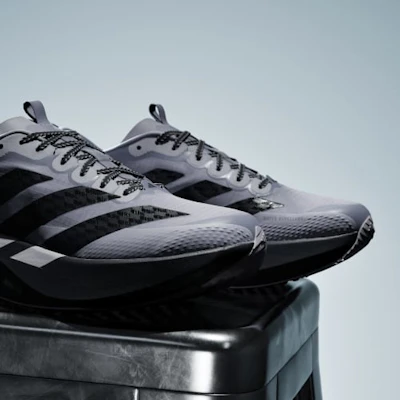 adidas Adizero SL ATR Mercedes AMG Kasut Glory Kelabu/Hitam Teras KI7909 1
