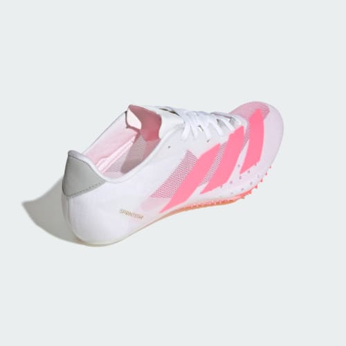 Purchase adidas Adizero Sprintstar 短跑鞋 白色/亮橘/金色 KI8378