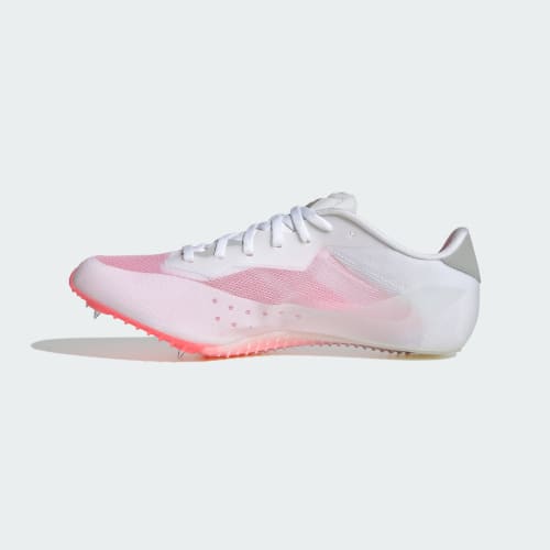 Details for adidas Adizero Sprintstar 短跑鞋 白色/亮橘/金色 KI8378