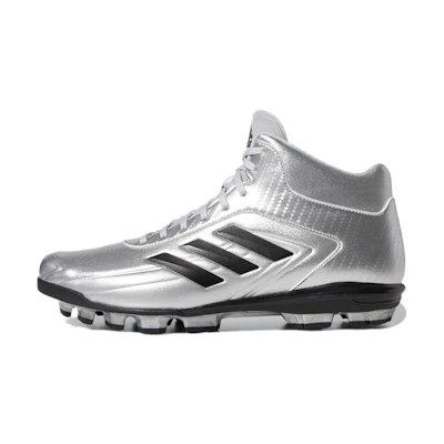 adidas Adizero Stabile Point Mid 60 Cleats 'Silver'