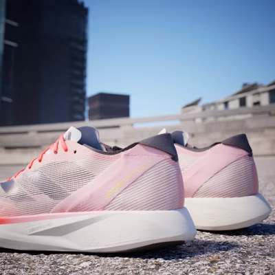 adidas Adizero Takumi Sen 10 'Pink Spark' - Kasut Lari Wanita Merah Jambu ID3621 2