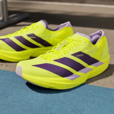 Adidas Adizero Takumi Sen 10 Solar Yellow/Aurora Plum/Powder Plum JQ0781 1