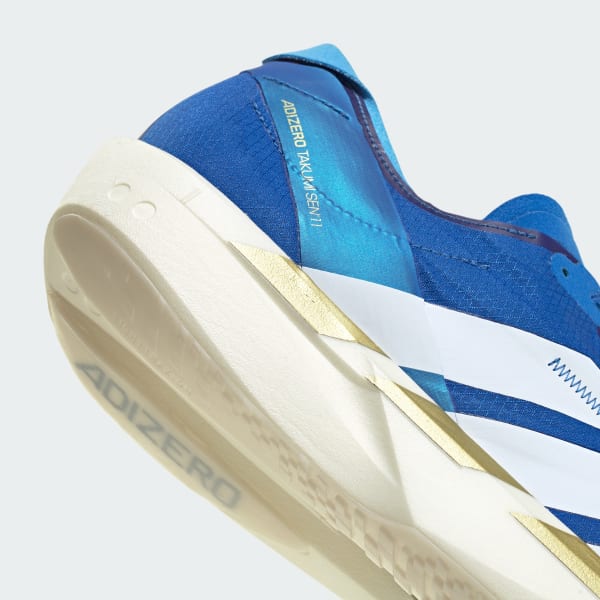 Sizing adidas Adizero Takumi Sen 11 Biru/Putih Awan/Lime Burst JQ1692