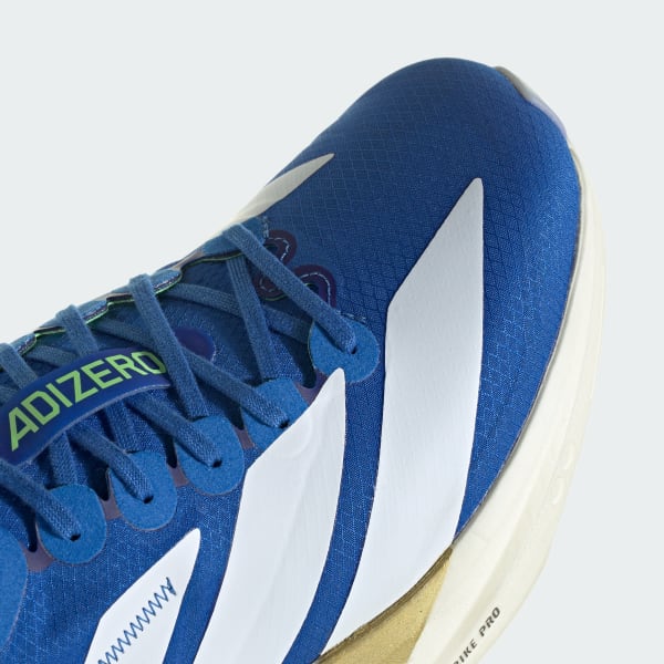 Cheap adidas Adizero Takumi Sen 11 Biru/Putih Awan/Lime Burst JQ1692