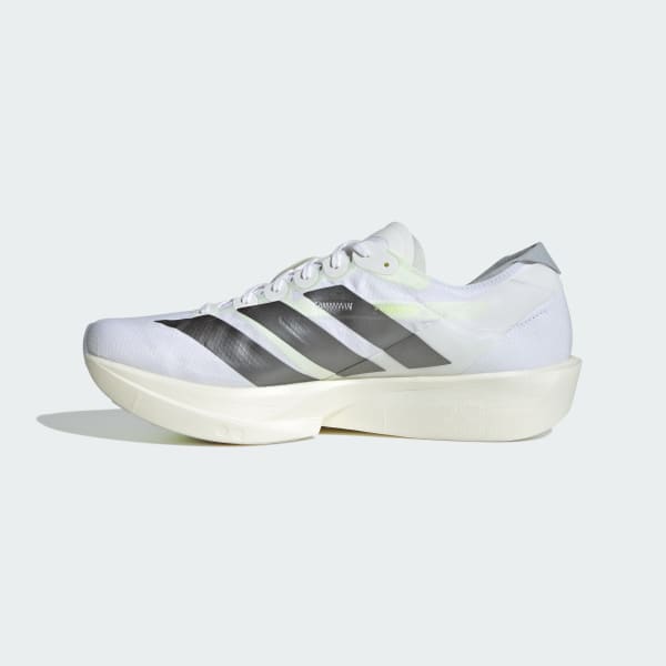 Sizing adidas Adizero Takumi Sen 11 Cloud White/Iron Metallic/Solar Yellow KH8898