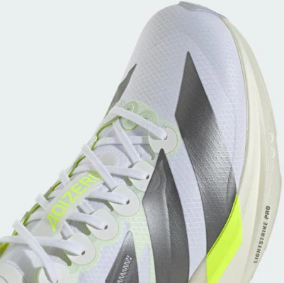 adidas Adizero Takumi Sen 11 Cloud White/Iron Metallic/Solar Yellow KH8898 Cheap adidas Adizero Takumi Sen 11 Cloud White/Iron Metallic/Solar Yellow KH8898