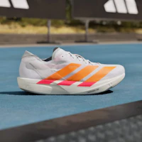 Lookbook Adidas Adizero Takumi Sen 11 白色/亮橘/亮紅 跑鞋 JQ0780