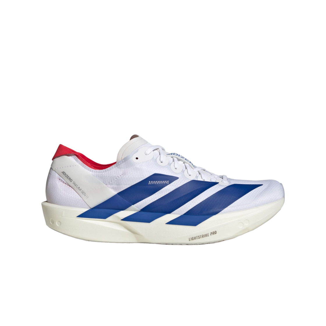adidas Adizero Takumi Sen 11 Cloud White Royal Blue JQ1693