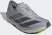 Adidas Adizero Takumi Sen 11 Running Shoes Silver Metallic/Iron Metallic/Lucid Lemon JQ2814