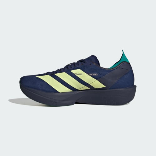 Details for adidas Adizero Takumi Sen 11 Shoes Dark Blue/Yellow Tint/Clear Pink KH8899