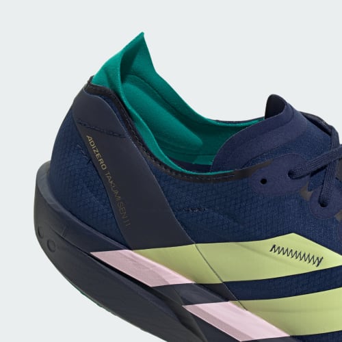 Cheap adidas Adizero Takumi Sen 11 Shoes Dark Blue/Yellow Tint/Clear Pink KH8899