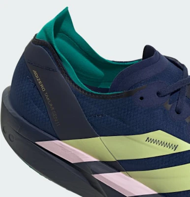 adidas Adizero Takumi Sen 11 Shoes Dark Blue/Yellow Tint/Clear Pink KH8899 Cheap adidas Adizero Takumi Sen 11 Shoes Dark Blue/Yellow Tint/Clear Pink KH8899