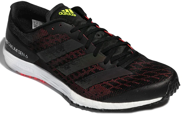 adidas adizero Takumi Sen 6 ''Nero Rosso Verde'' EG4660 Lookbook adidas adizero Takumi Sen 6 ''Nero Rosso Verde'' EG4660