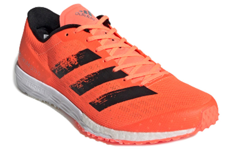 Order adidas Adizero Takumi Sen 6 'Oranye Hitam' sepatu lari EE4341