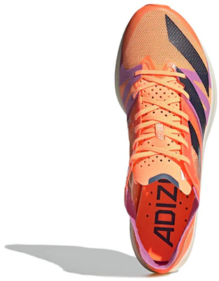adidas Adizero Takumi Sen 8 'Naranja Brillante y Lila Pulso' GX6668 Details for adidas Adizero Takumi Sen 8 'Naranja Brillante y Lila Pulso' GX6668