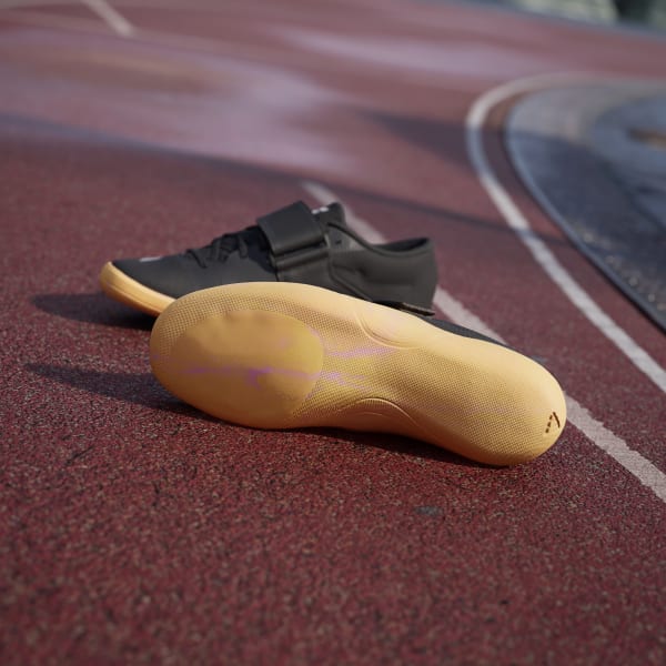 Shop adidas Adizero Throws 'Core Black' Zapatillas de Lanzamiento Negras ID2899