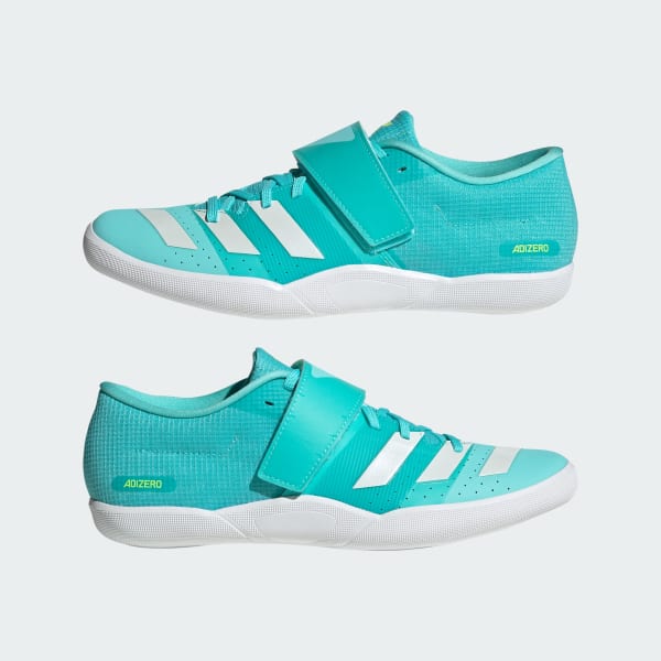 Sizing 아디다스 아디제로 스로우즈 (자벨린) 블루/제로 메탈릭/루시드 레몬 JH5233