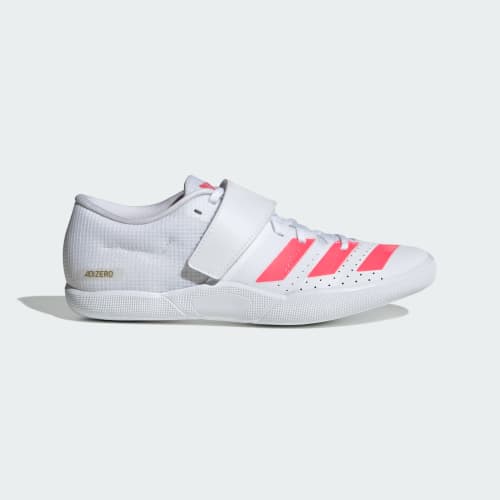 adidas Adizero Throws (Shot Put/Discus Throw) Shoes Cloud White/Solar Turbo/Gold Metallic KJ9549