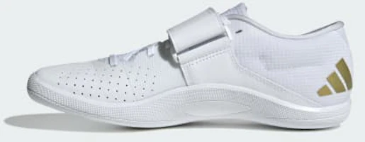 Details for adidas Adizero Throws Scarpe Bianco/Nero/Oro per Lancio Peso e Disco KJ9549