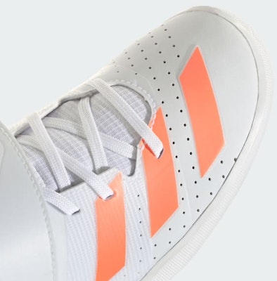adidas Adizero 投擲鞋 (田徑鉛球鞋) 雲白/亮橘/亮紅 JQ0808 1