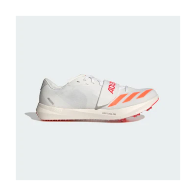 Adidas Adizero TJ/PV Track & Field Triple Jump/Pole Vault Shoes Cloud White/Lucid Orange/Lucid Red