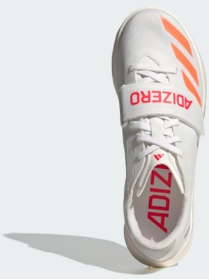 Adidas Adizero TJ/PV Sepatu Lompat Jauh/Tiang Putih/Oranye/Lucid Merah. JQ0802 Order Adidas Adizero TJ/PV Sepatu Lompat Jauh/Tiang Putih/Oranye/Lucid Merah. JQ0802