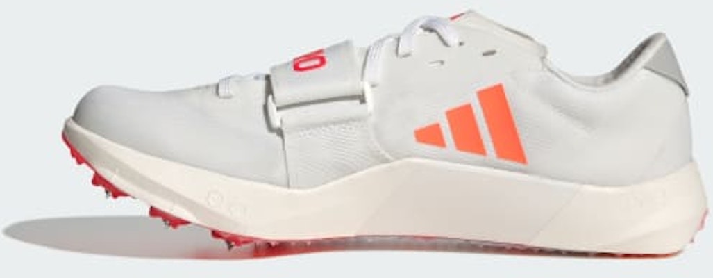 Adidas Adizero TJ/PV Sepatu Lompat Jauh/Tiang Putih/Oranye/Lucid Merah. JQ0802 Details for Adidas Adizero TJ/PV Sepatu Lompat Jauh/Tiang Putih/Oranye/Lucid Merah. JQ0802