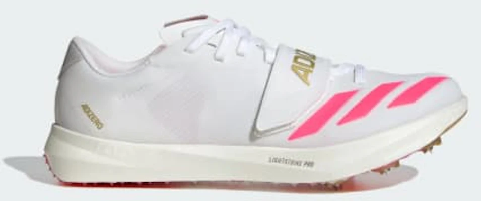 adidas Adizero TJ/PV 三項跳/撐竿跳鞋 白色/黑色/金屬金 KJ9542 Buy adidas Adizero TJ/PV 三項跳/撐竿跳鞋 白色/黑色/金屬金 KJ9542