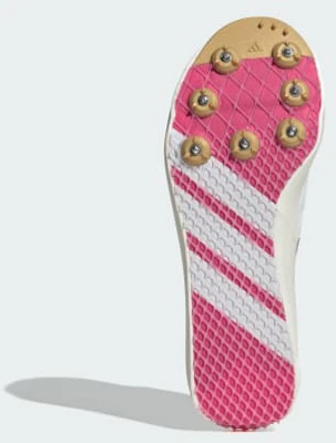 adidas Adizero TJ/PV 三項跳/撐竿跳鞋 白色/黑色/金屬金 KJ9542 Lookbook adidas Adizero TJ/PV 三項跳/撐竿跳鞋 白色/黑色/金屬金 KJ9542