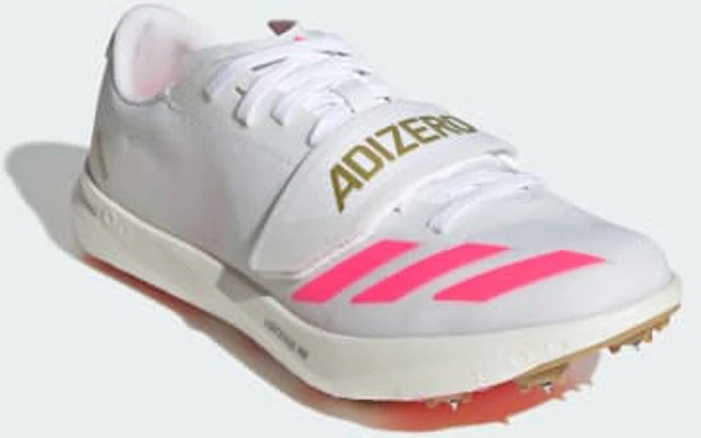 adidas Adizero TJ/PV 三項跳/撐竿跳鞋 白色/黑色/金屬金 KJ9542 Shop adidas Adizero TJ/PV 三項跳/撐竿跳鞋 白色/黑色/金屬金 KJ9542