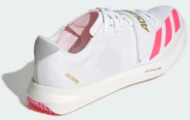 adidas Adizero TJ/PV 三項跳/撐竿跳鞋 白色/黑色/金屬金 KJ9542 Purchase adidas Adizero TJ/PV 三項跳/撐竿跳鞋 白色/黑色/金屬金 KJ9542