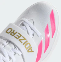 Cheap adidas Adizero TJ/PV 三項跳/撐竿跳鞋 白色/黑色/金屬金 KJ9542