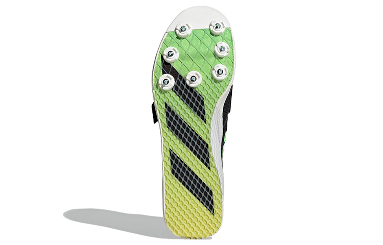 Details for adidas Adizero 三級跳與撐竿跳 舒適透氣運動鞋 男女適用 黑綠色