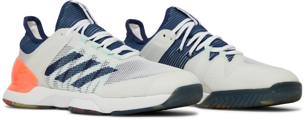 adidas Adizero Ubersonic 2.0 'Putih Tech Indigo Coral' FU9468 Cheap adidas Adizero Ubersonic 2.0 'Putih Tech Indigo Coral' FU9468