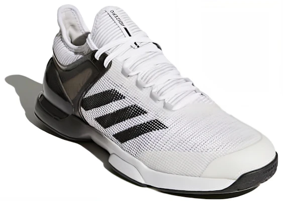 愛迪達 Adizero Ubersonic 2 防滑透氣網球鞋 白黑 Lookbook 愛迪達 Adizero Ubersonic 2 防滑透氣網球鞋 白黑