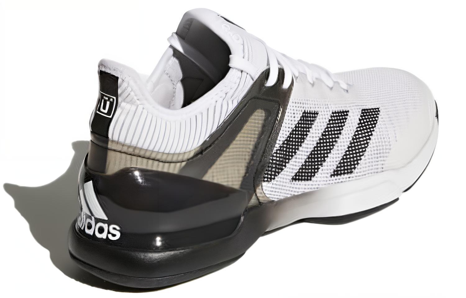 Shop 愛迪達 Adizero Ubersonic 2 防滑透氣網球鞋 白黑