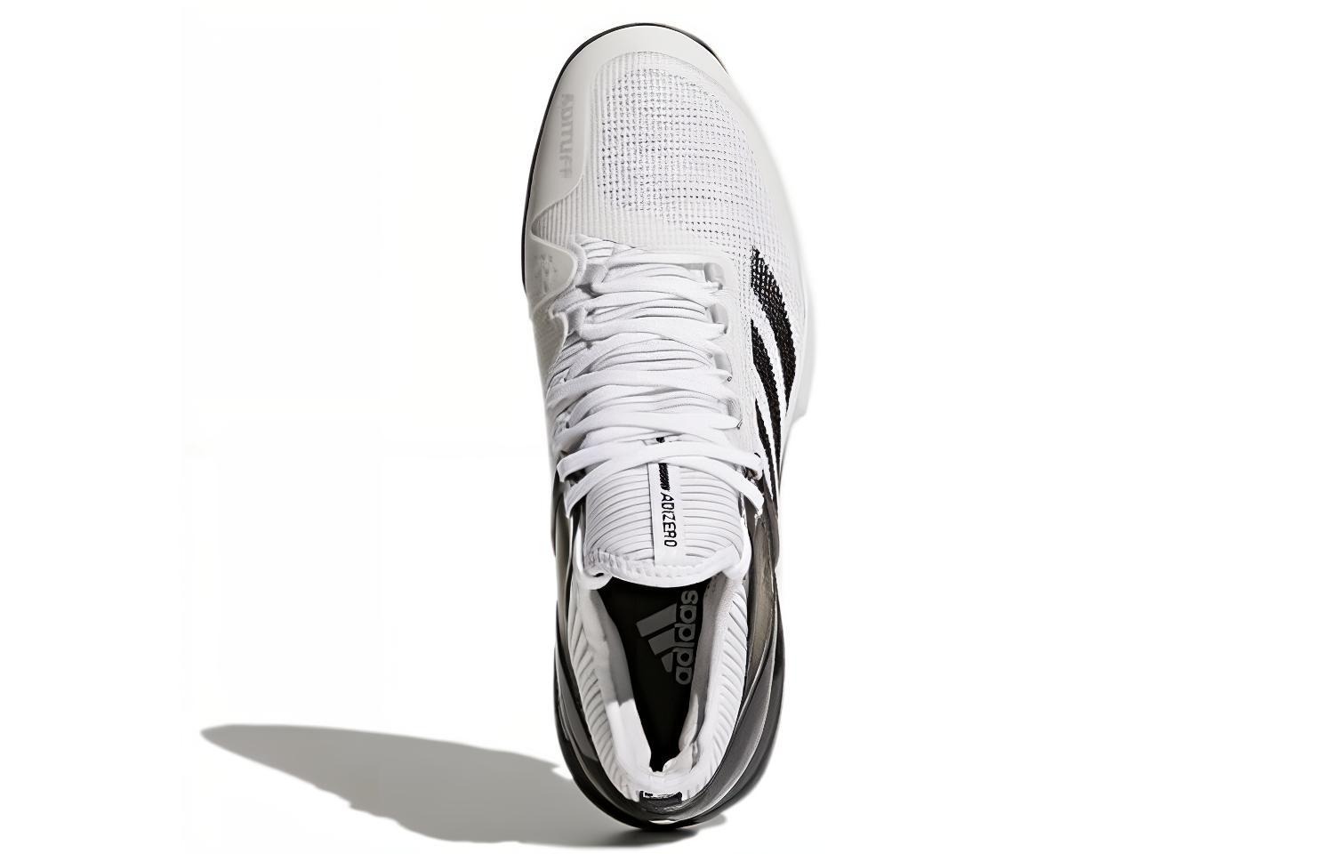 Purchase 愛迪達 Adizero Ubersonic 2 防滑透氣網球鞋 白黑