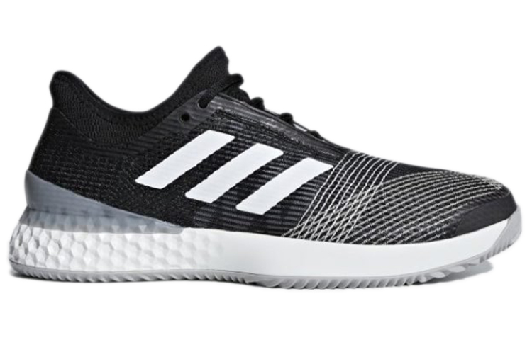 Order 愛迪達 adizero Ubersonic 3.0 舒適透氣 低幫運動網球鞋 黑白色
