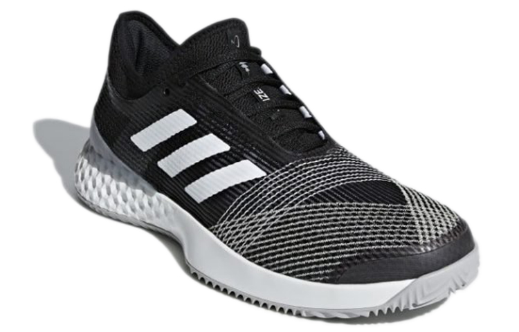 Lookbook 愛迪達 adizero Ubersonic 3.0 舒適透氣 低幫運動網球鞋 黑白色